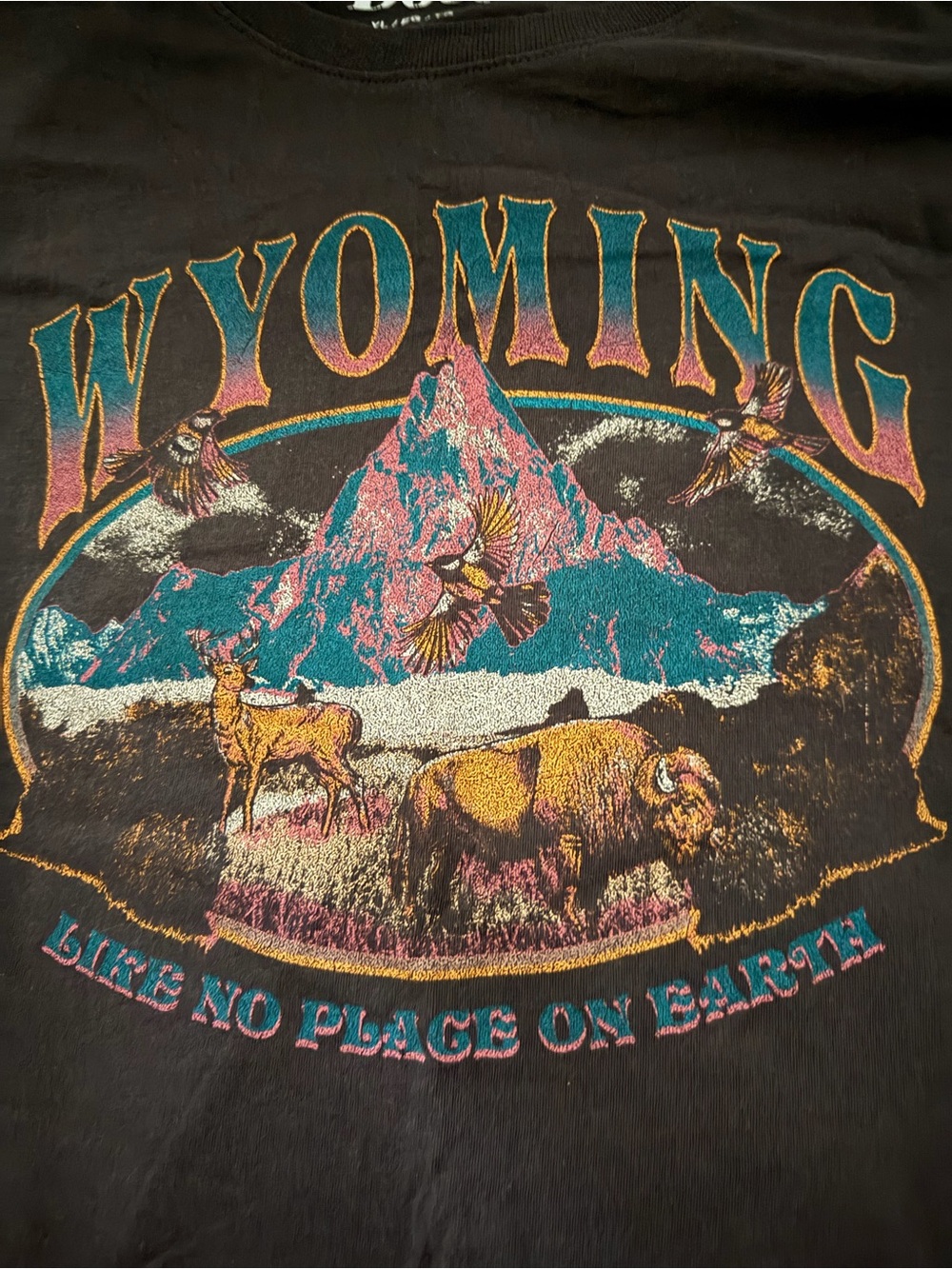 Women’s extra large outdoor theme T-shirt